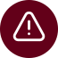 Pictogram representing warning